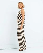 COTTON STRIPE PANT